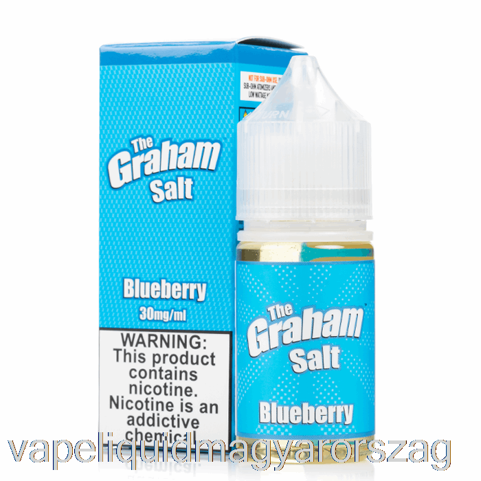 áfonyasó - The Graham - Mamasan E-liquid - 30ml 30mg Vape Folyadék